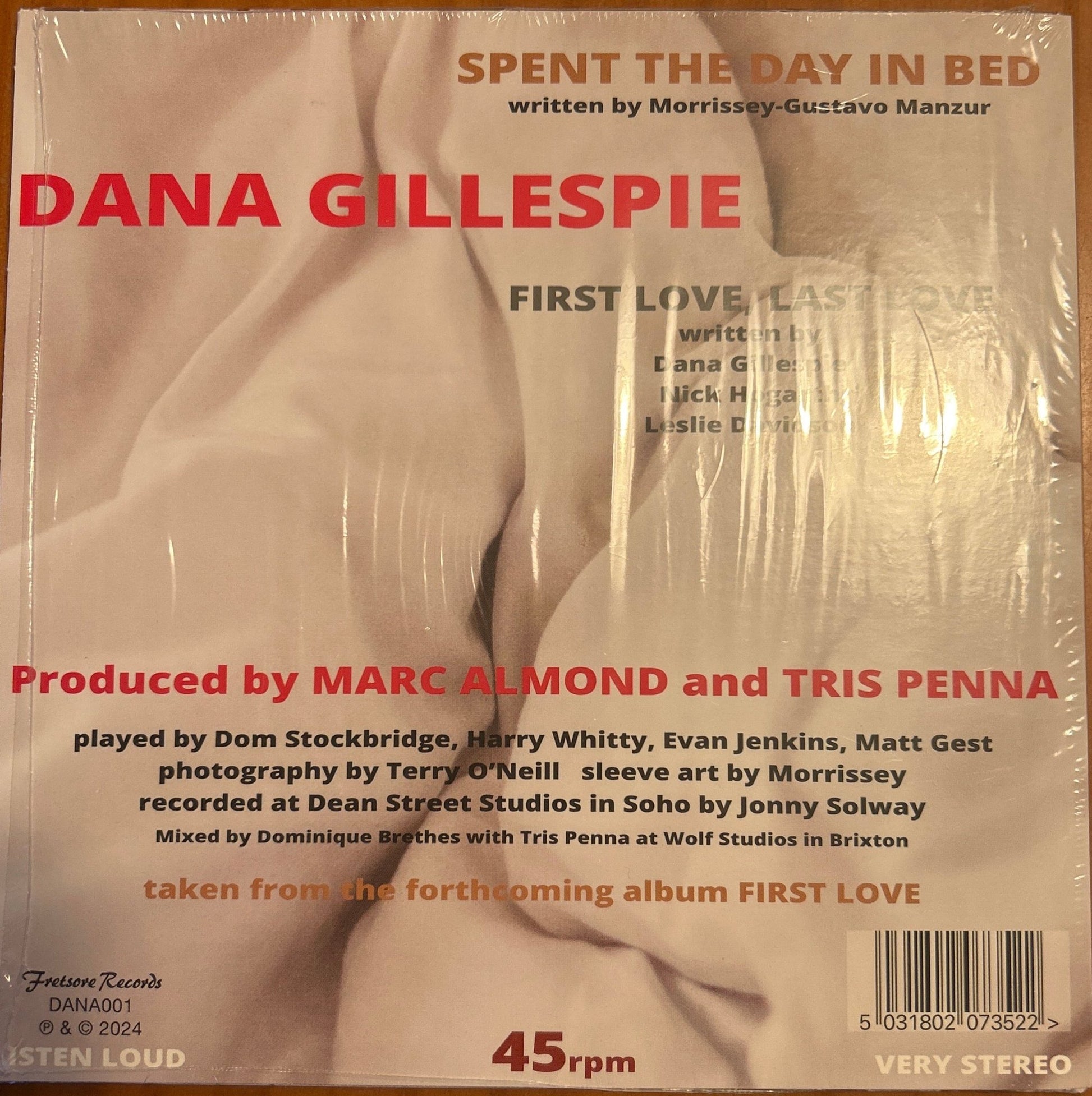 SINGLE Dana Gillespie ‎– Spent The Day In Bed 2ª Mano - DISCOS NAKASHA
