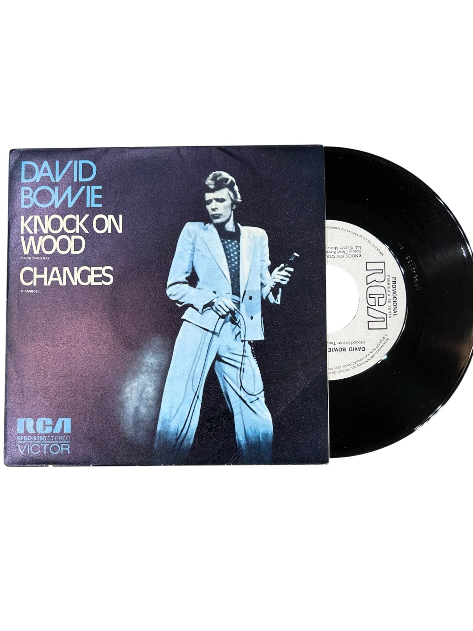 SINGLE David Bowie - Knock on wood - DISCOS NAKASHA
