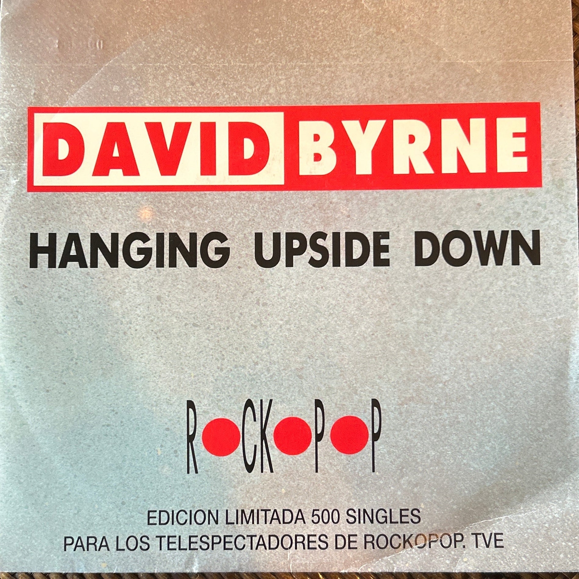 SINGLE David Byrne ‎– Hanging Upside Down 2ª Mano - DISCOS NAKASHA