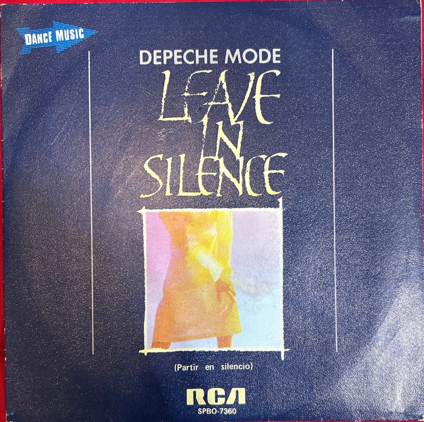 SINGLE Depeche Mode – Leave In Silence = Partir En Silencio 2ª Mano - DISCOS NAKASHA