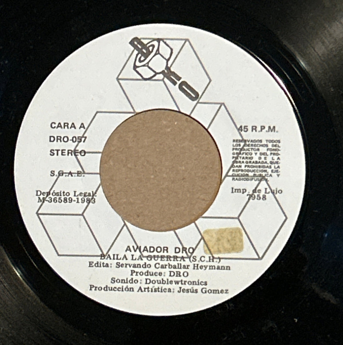 SINGLE El Aviador Dro... – Baila La Guerra 2ª Mano - DISCOS NAKASHA