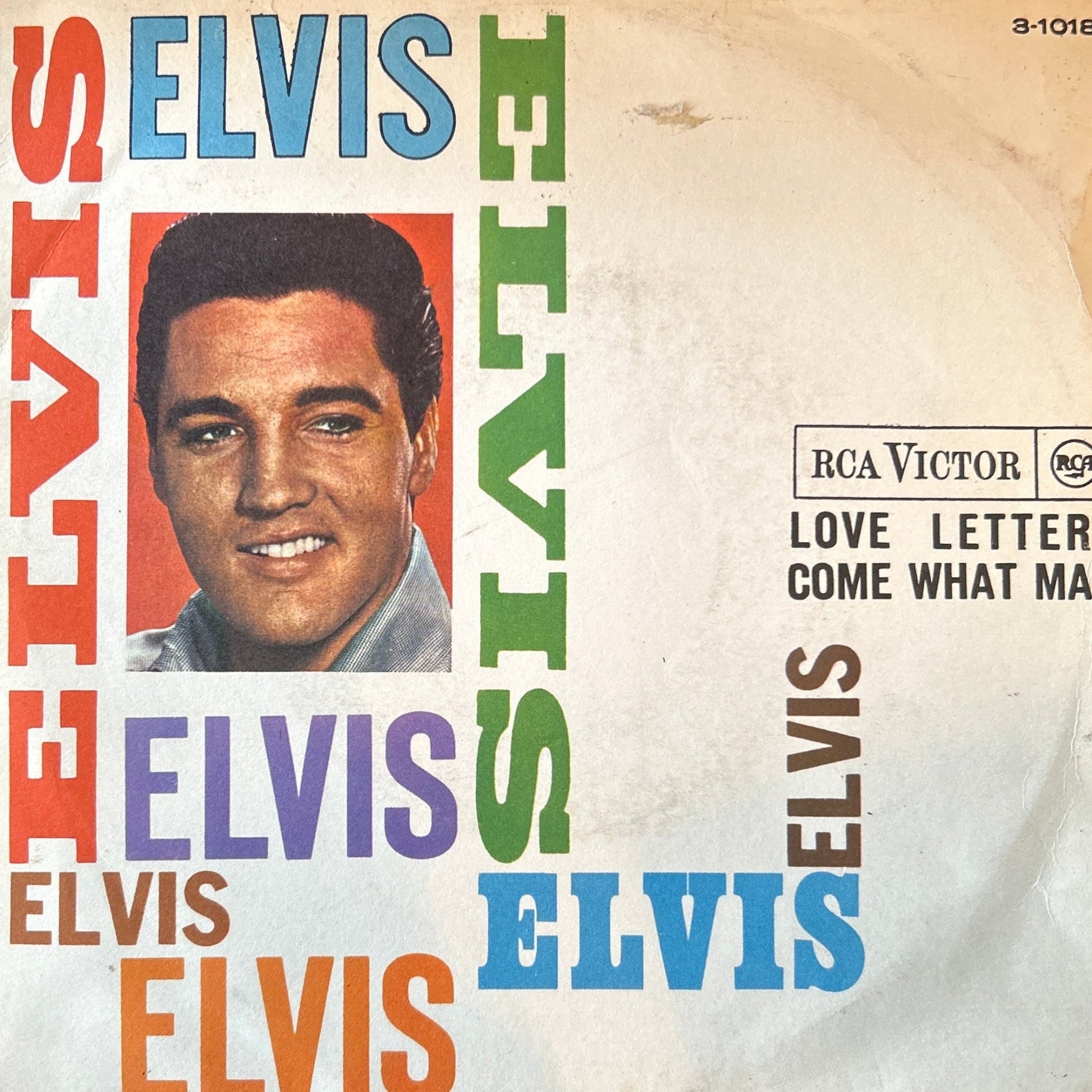 SINGLE Elvis* ‎– Love Letter / Come What May 2ª Mano - DISCOS NAKASHA