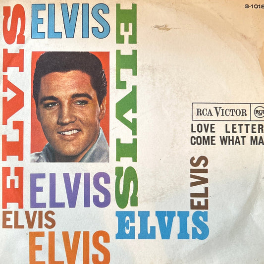 SINGLE Elvis* ‎– Love Letter / Come What May 2ª Mano - DISCOS NAKASHA