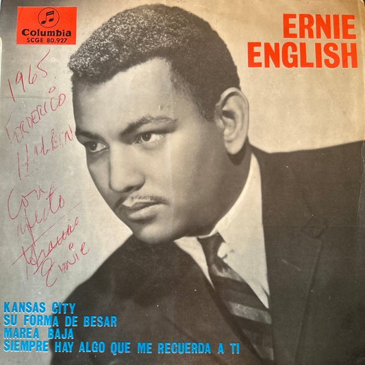 SINGLE Ernie English ‎– Kansas City / Su Forma De Besar / Marea Baja / Siempre Hay Algo Que Me Recuerda A Ti 2ª Mano - DISCOS NAKASHA