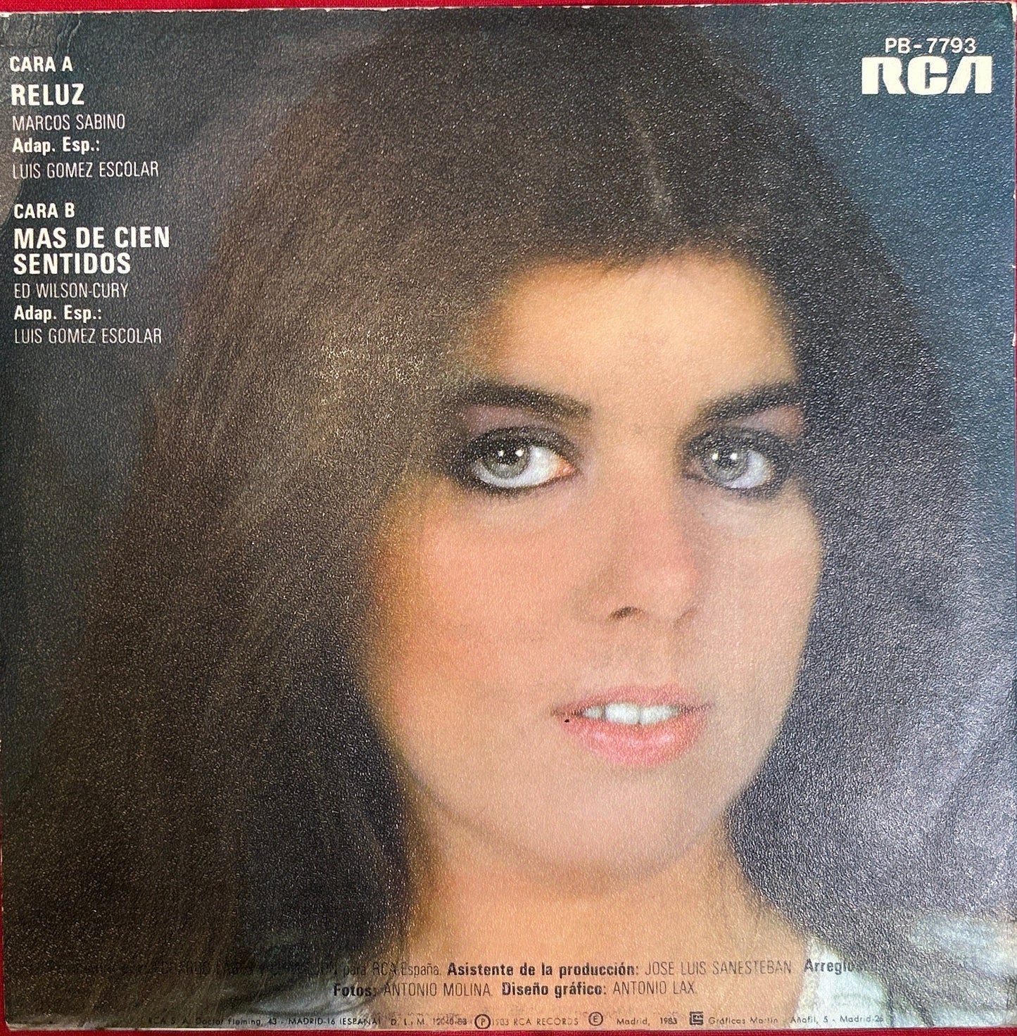 SINGLE Jeanette – Reluz 2ª Mano (Producto exclusivo recogida en tienda) - DISCOS NAKASHA