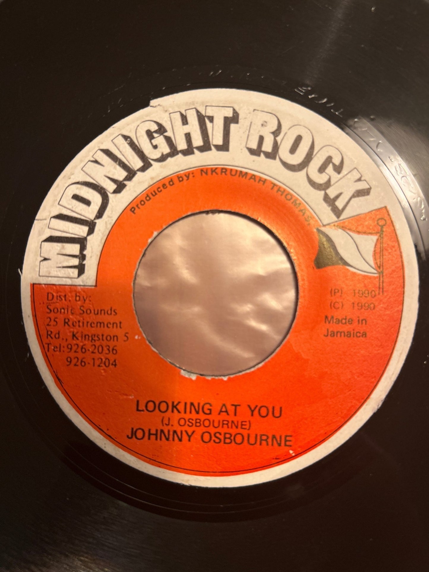 SINGLE Johnny Osbourne – Looking At You 2ª Mano - DISCOS NAKASHA