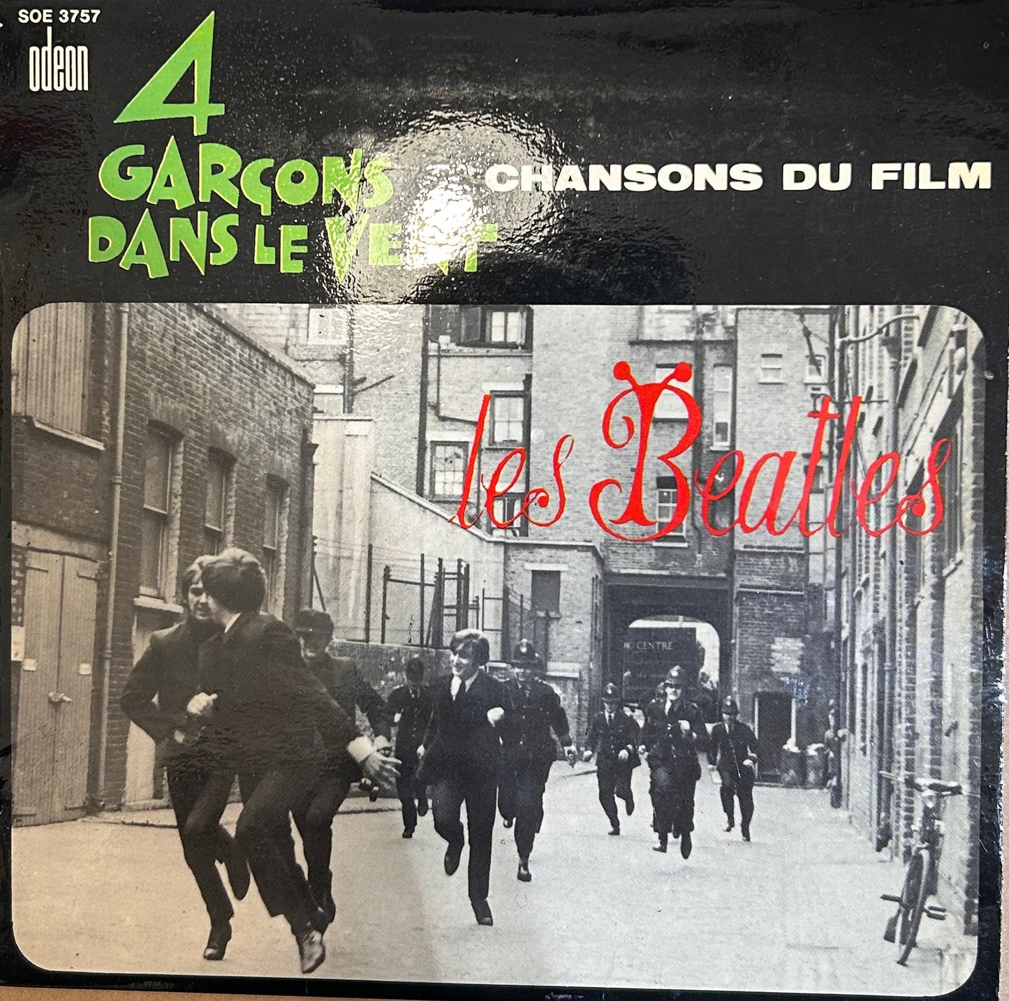 SINGLE Les Beatles* ‎– Chansons Du Film "4 Garçons Dans Le Vent" 2ª Mano - DISCOS NAKASHA
