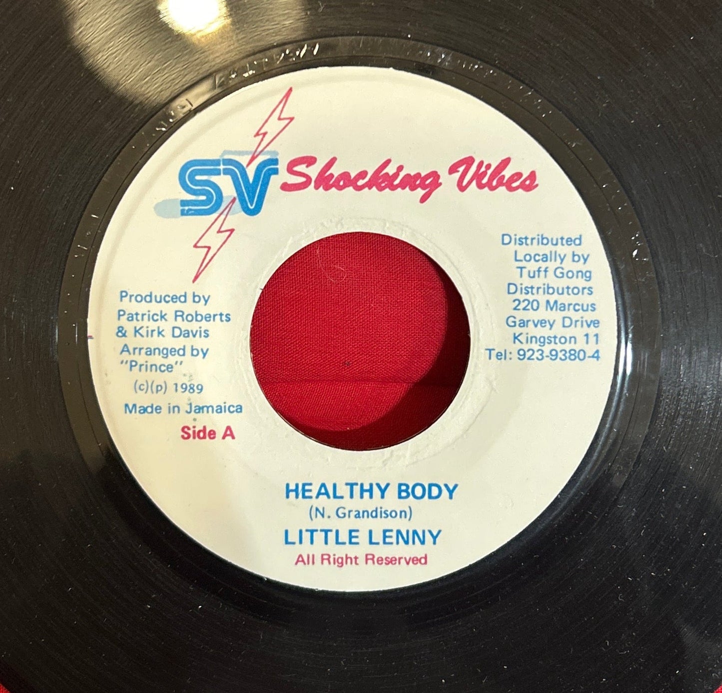 SINGLE Little Lenny ‎– Healthy Body 2ª Mano - DISCOS NAKASHA