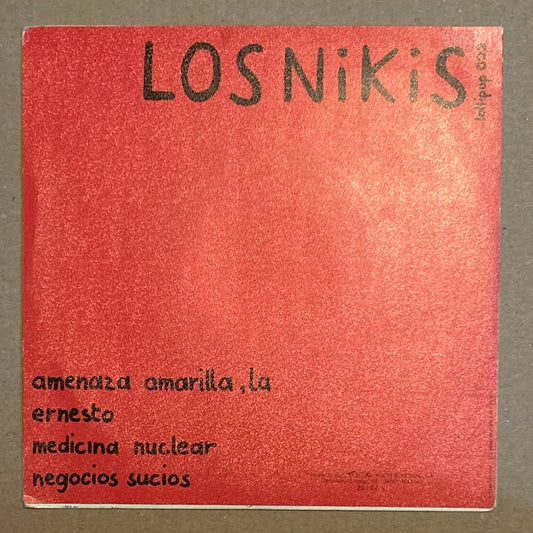 SINGLE Los Nikis ‎– La Amenaza Amarilla 2ª Mano - DISCOS NAKASHA