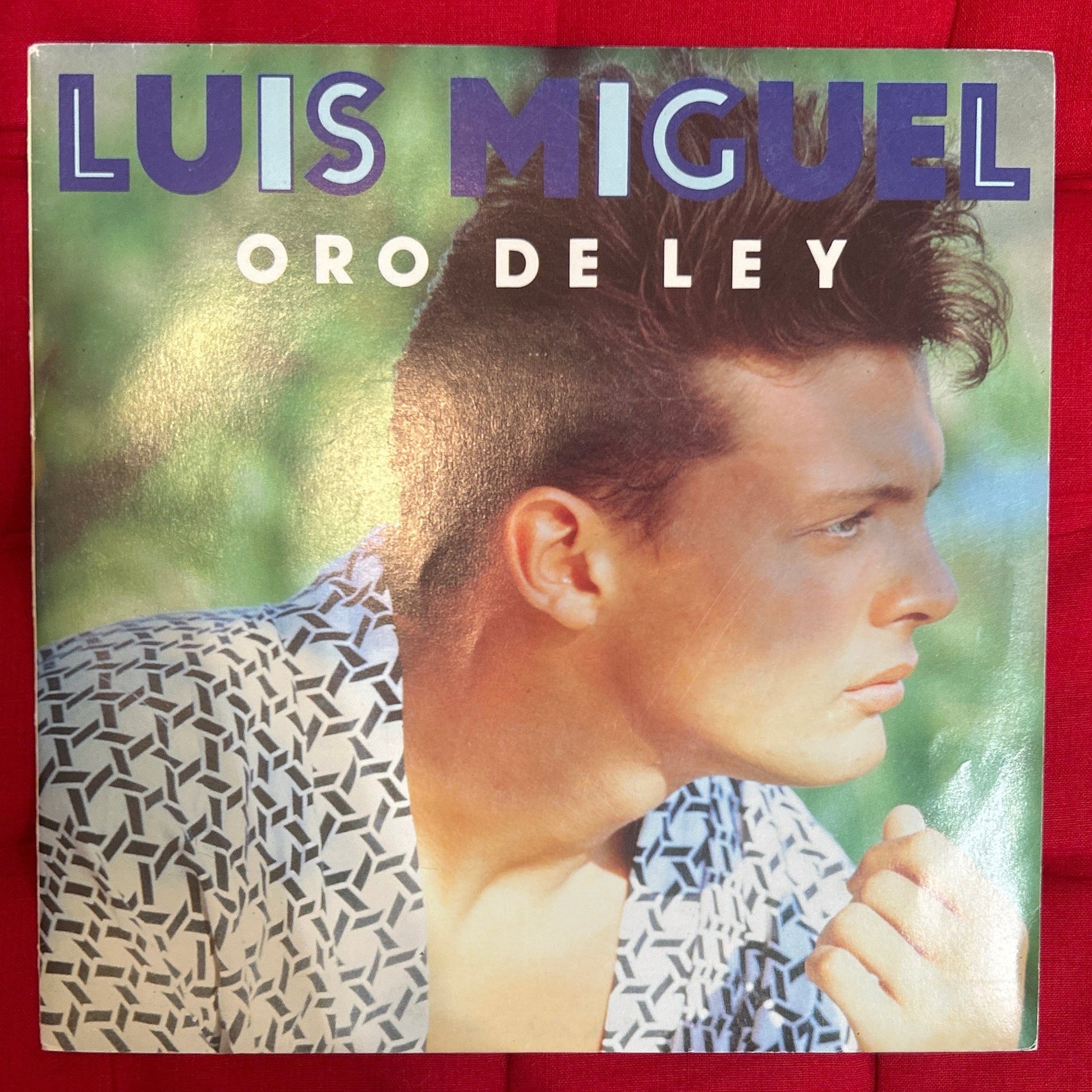 SINGLE Luis Miguel – Oro De Ley 2ª Mano - DISCOS NAKASHA