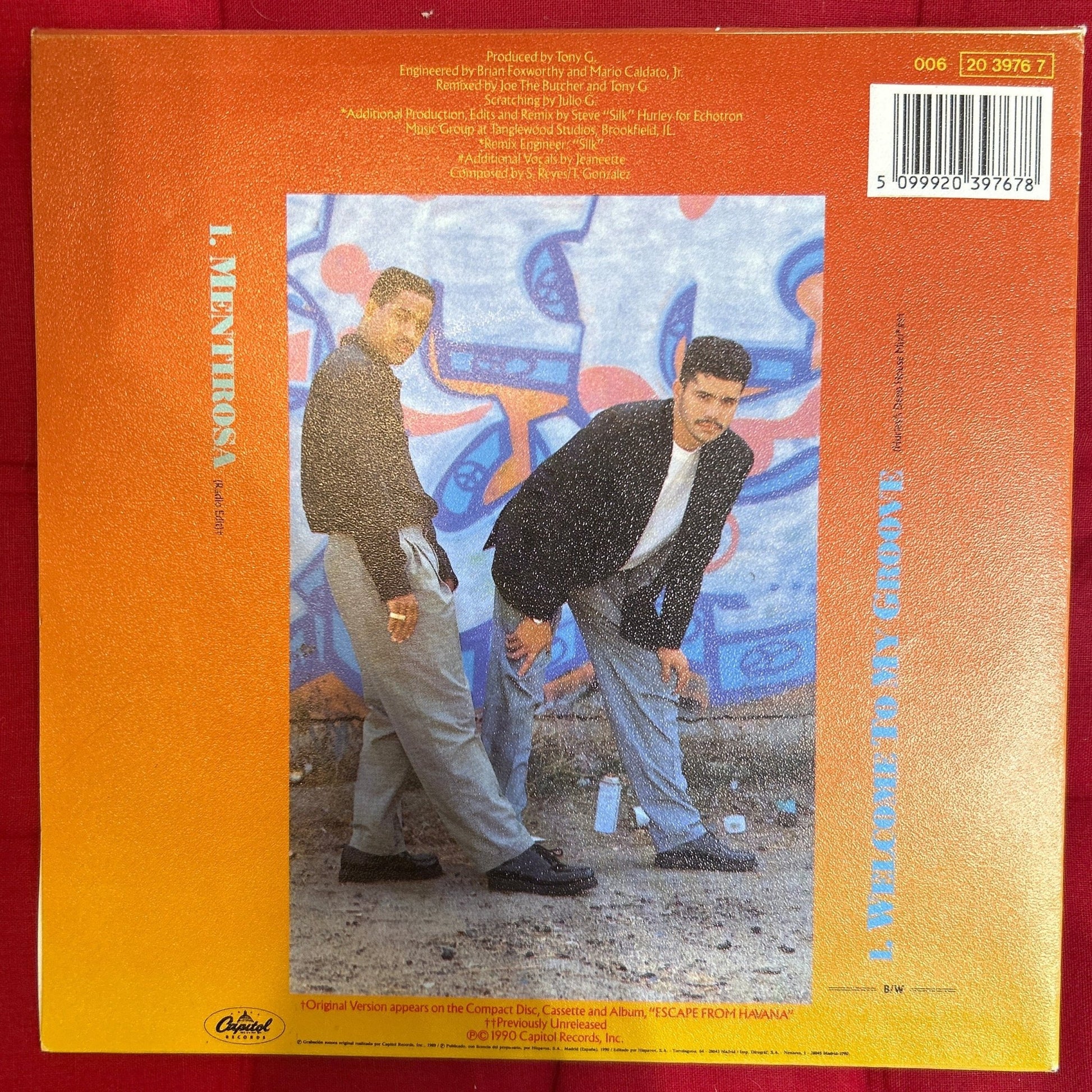 SINGLE Mellow Man Ace ‎– Mentirosa 2ª mano - DISCOS NAKASHA