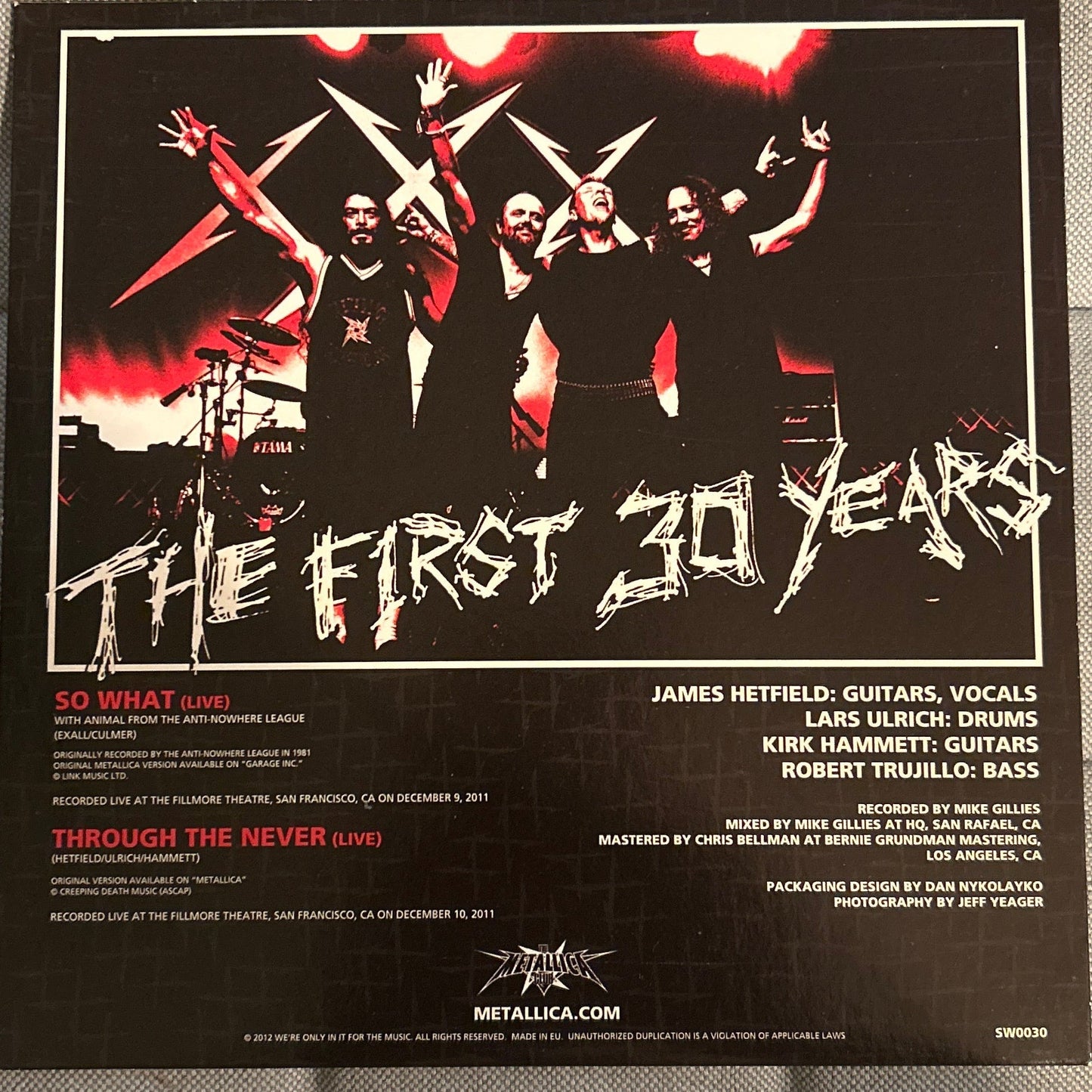 SINGLE Metallica ‎– The First 30 Years + Metal Hammer Magazine 2ª mano - DISCOS NAKASHA