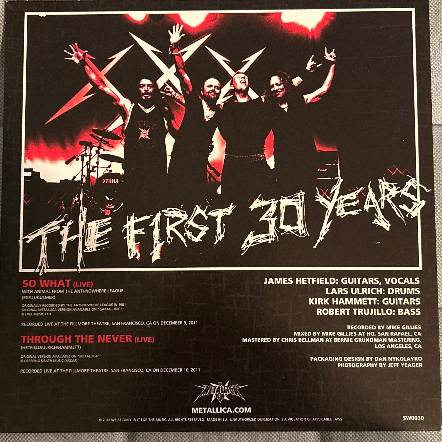 SINGLE Metallica ‎– The First 30 Years + Metal Hammer Magazine 2ª mano - DISCOS NAKASHA