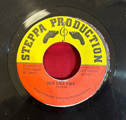 SINGLE Plyers – Hot Like Fire 2ª Mano (Producto exclusivo recogida en tienda) - DISCOS NAKASHA
