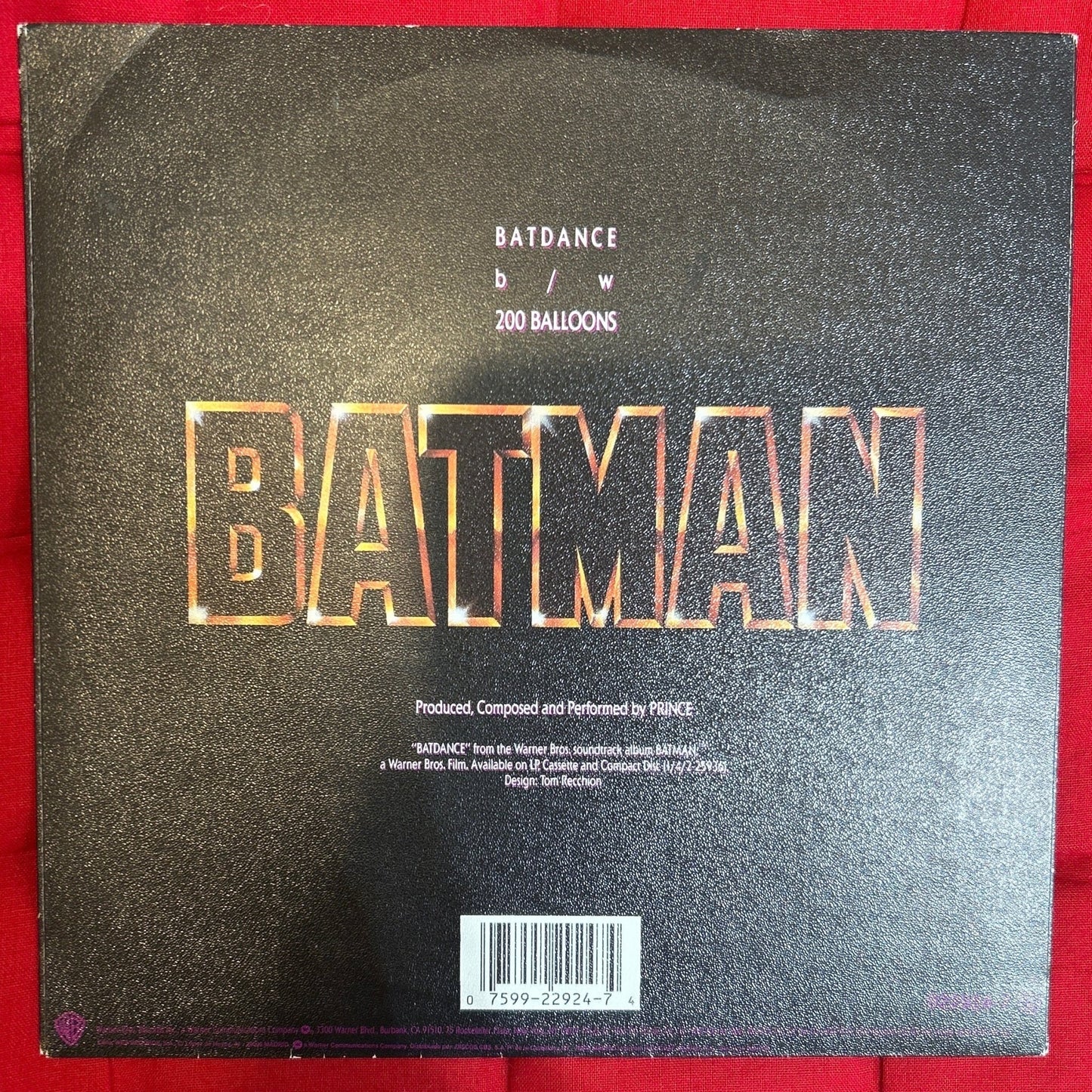 SINGLE Prince ‎– Batdance 2ª mano - DISCOS NAKASHA
