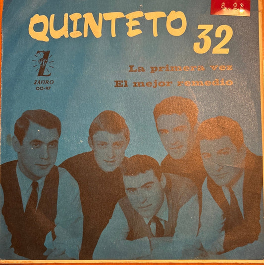 SINGLE Quinteto 32 ‎– La Primera Vez / El Mejor Remedio 2ª Mano - DISCOS NAKASHA
