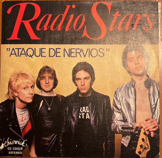 SINGLE Radio Stars ‎– Nervous Wreck = Ataque De Nervios 2ª Mano - DISCOS NAKASHA