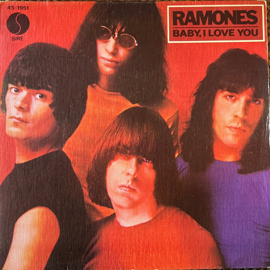 SINGLE Ramones ‎– Baby, I Love You 2ª Mano - DISCOS NAKASHA