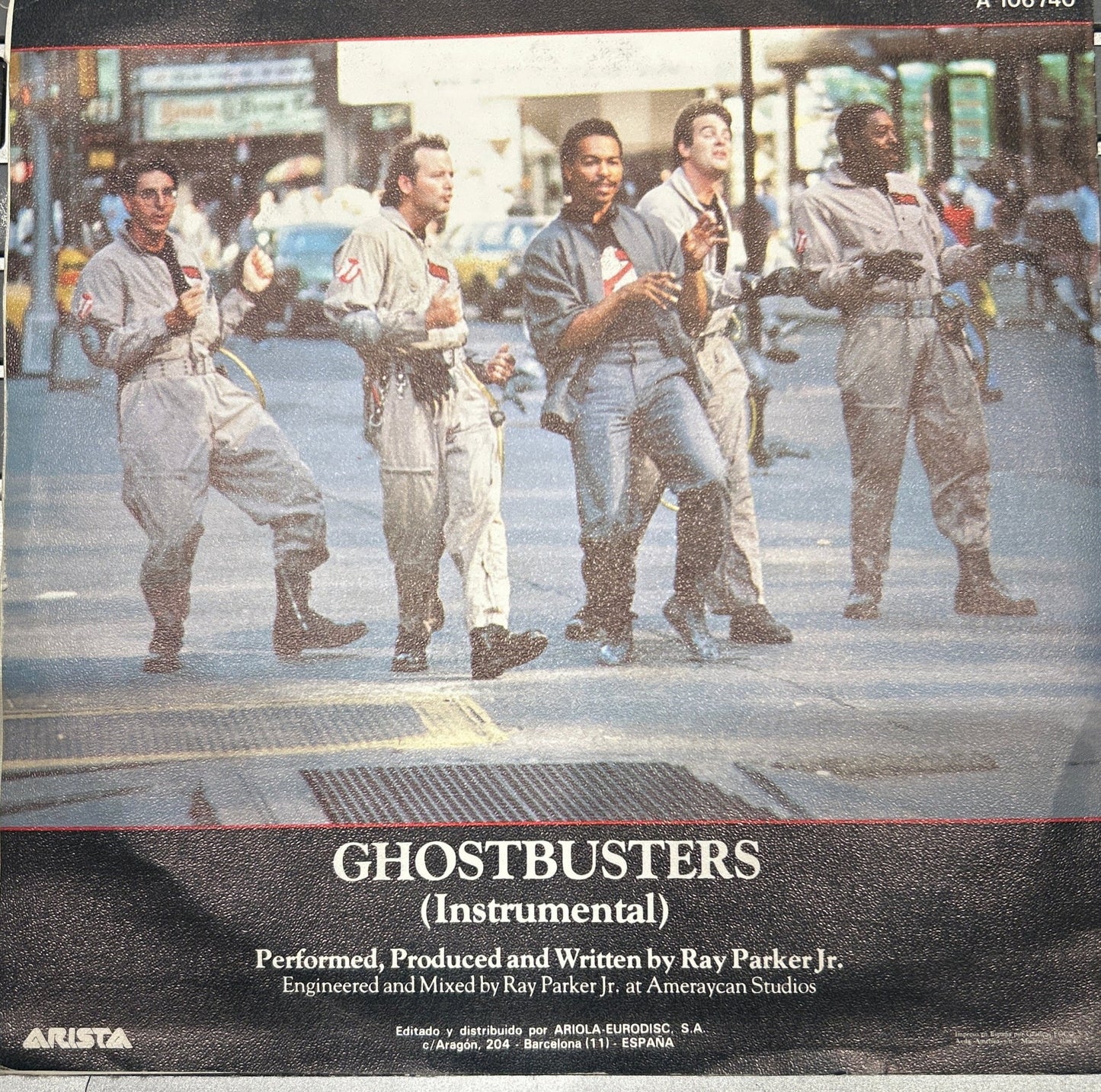 SINGLE Ray Parker Jr. ‎– Ghostbusters 2ª mano (Producto exclusivo recogida en tienda) - DISCOS NAKASHA