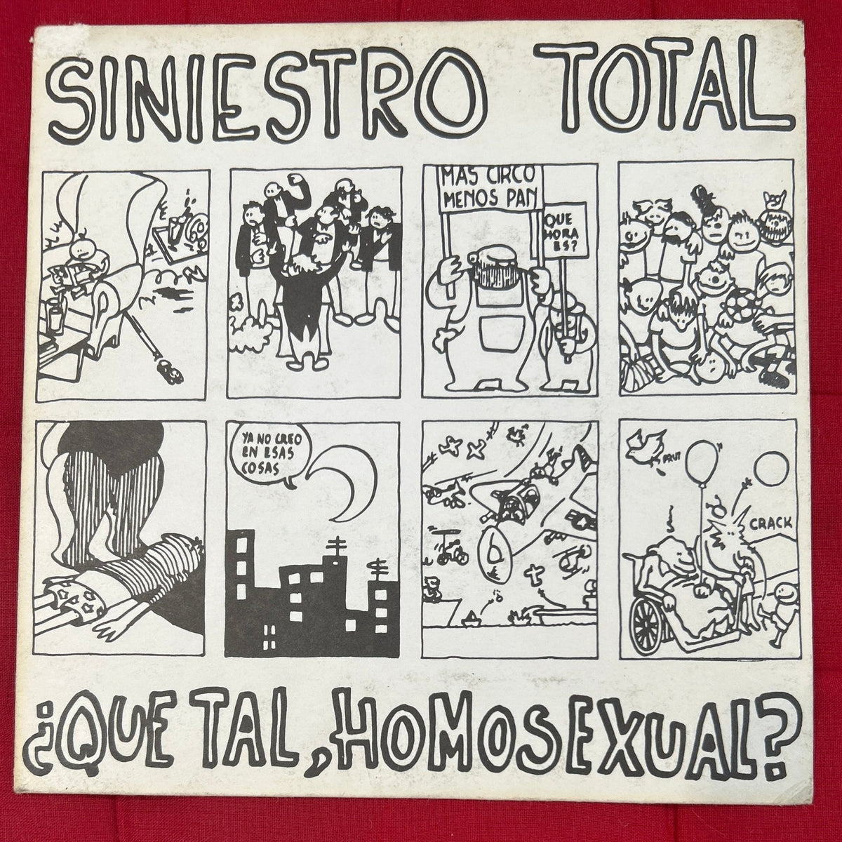 SINGLE Siniestro Total – ¿Que Tal, Homosexual? 2ª Mano - DISCOS NAKASHA