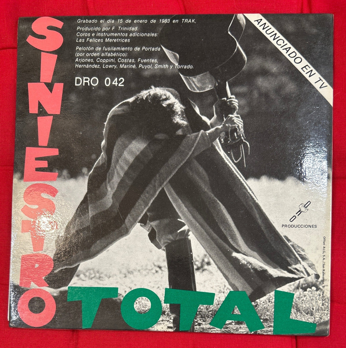 SINGLE Siniestro Total ‎– Sexo Chungo / Me Pica Un Huevo 2ª Mano - DISCOS NAKASHA