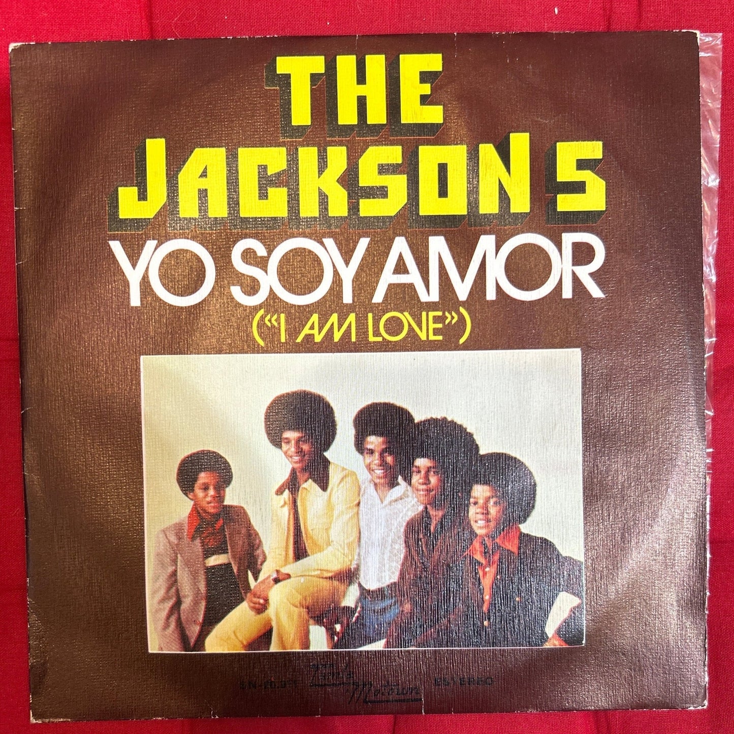 SINGLE The Jackson 5 ‎– Yo Soy Amor = I Am Love 2ª mano - DISCOS NAKASHA