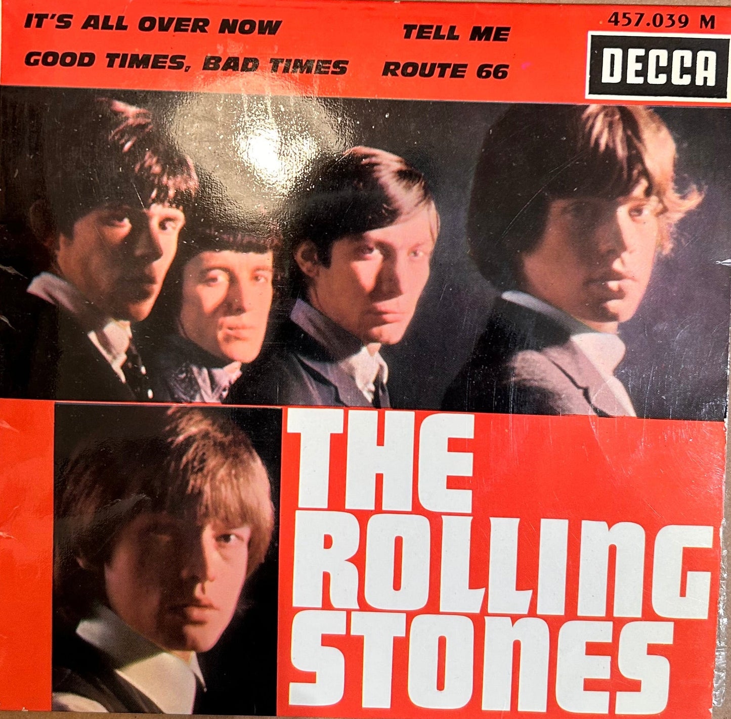 SINGLE The Rolling Stones ‎– It's All Over Now 2ª Mano - DISCOS NAKASHA