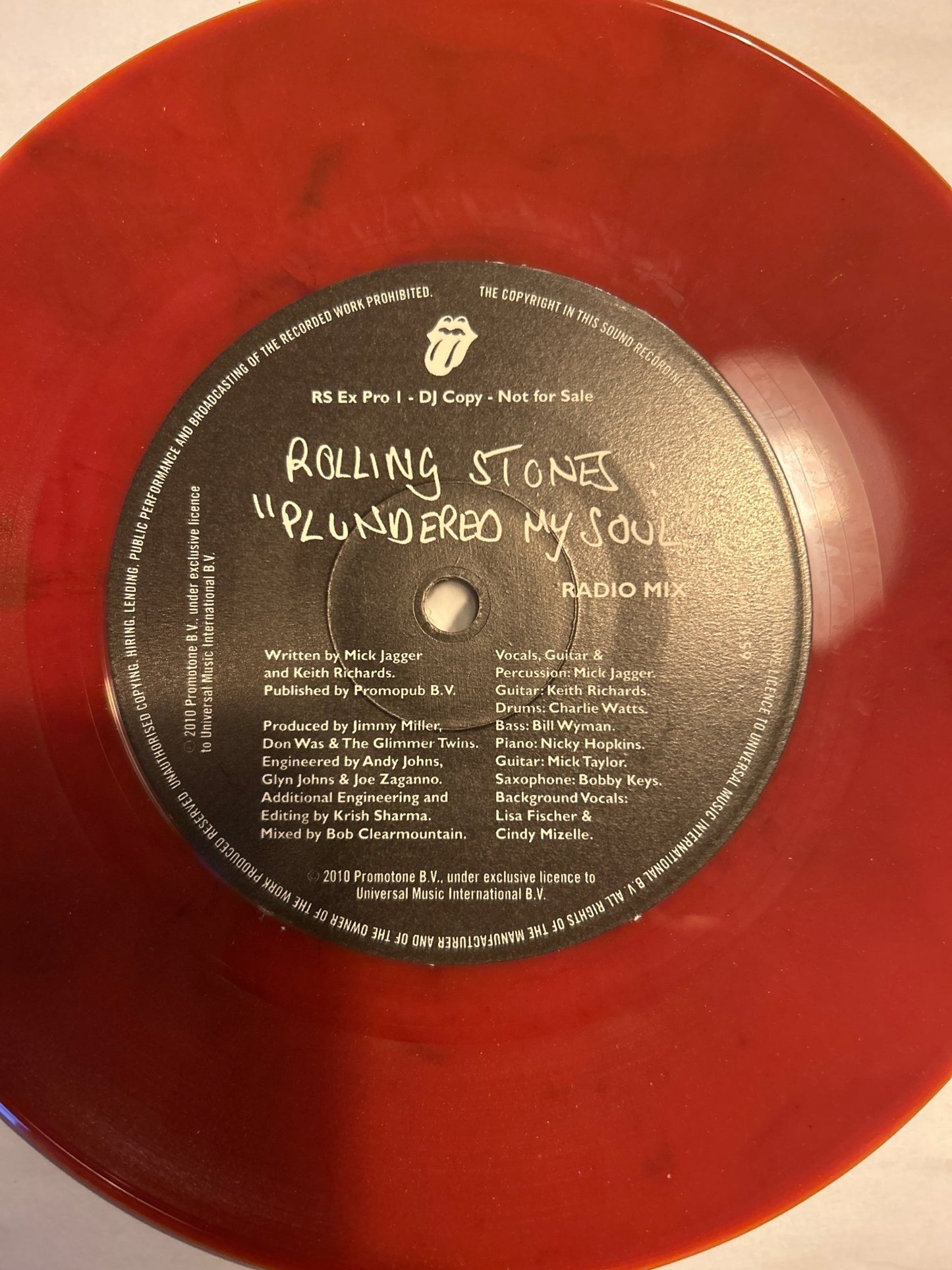 SINGLE The Rolling Stones – Plundered My Soul 2ª Mano - DISCOS NAKASHA