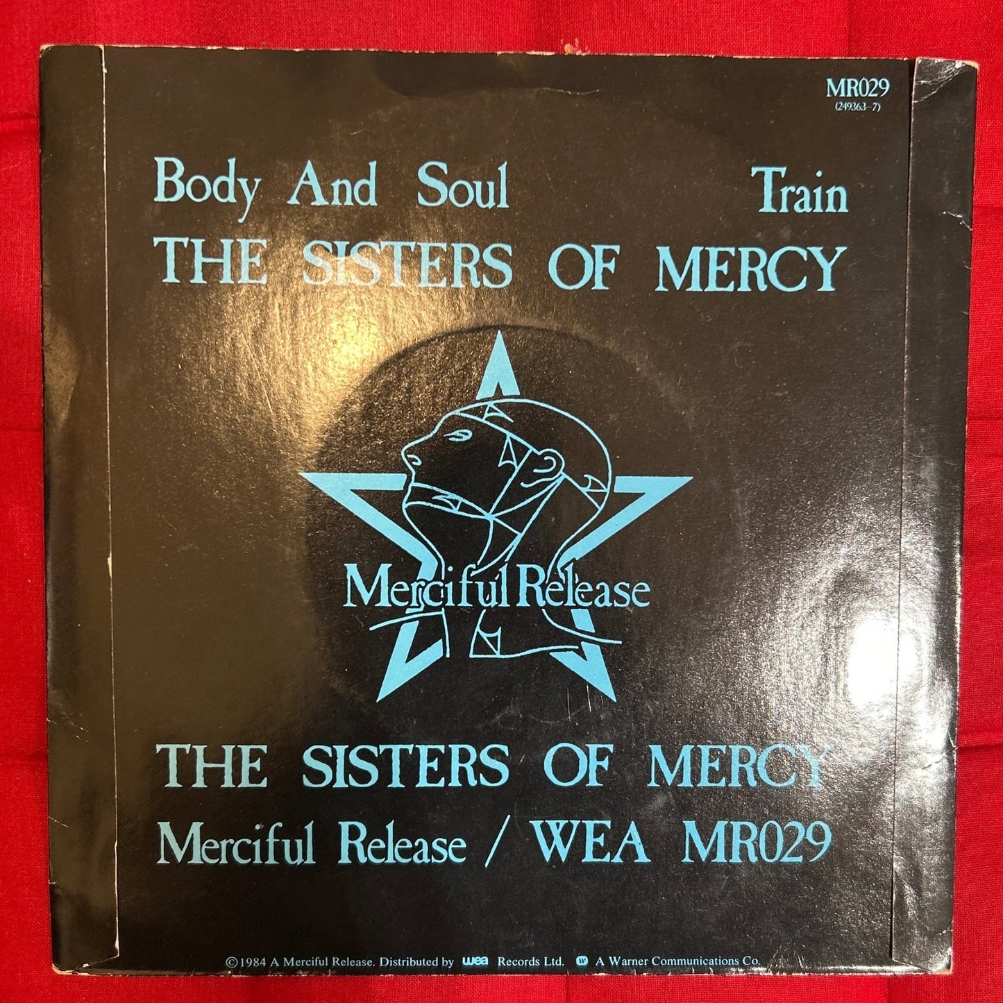 SINGLE The Sisters Of Mercy ‎– Body And Soul 2ª mano - DISCOS NAKASHA