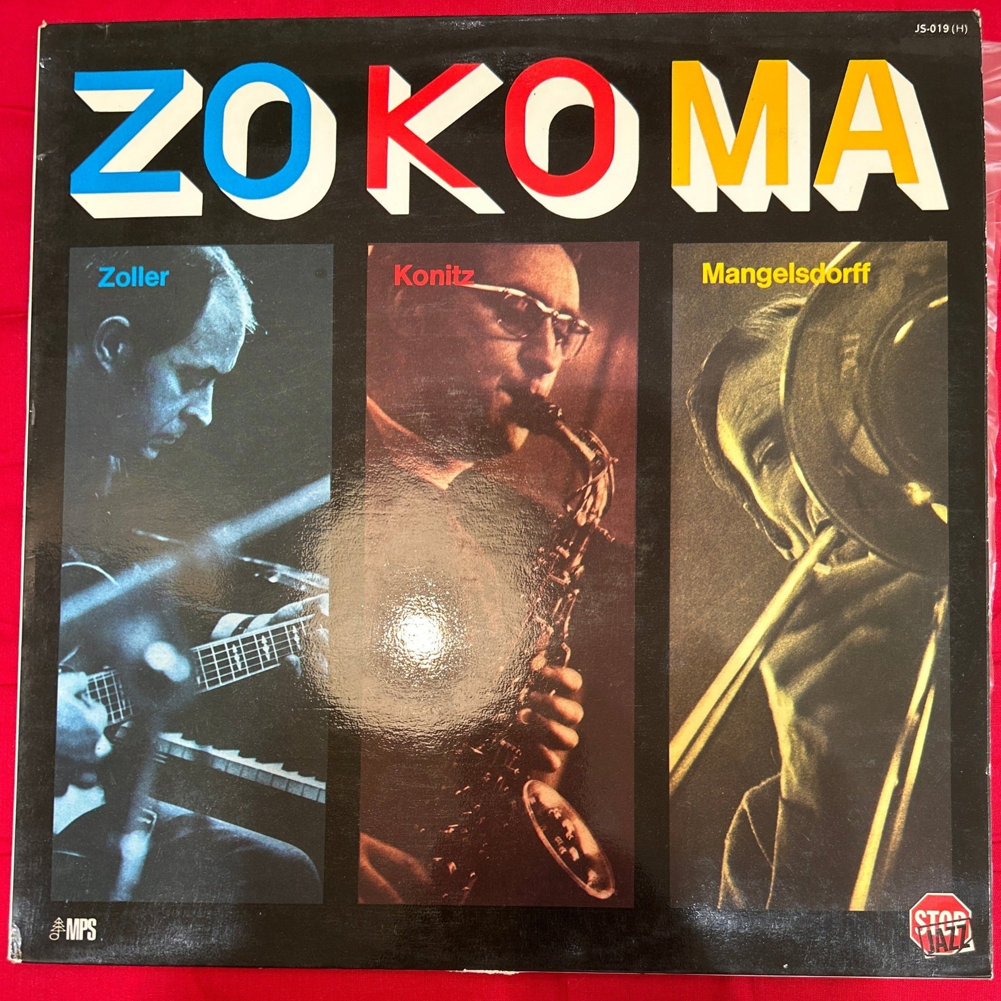 Zoller / Konitz / Mangelsdorf ‎– Zo-Ko-Ma - DISCOS NAKASHA